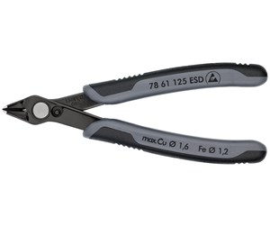 Håndverktøy - KNIPEX Electronic Super Knips® ESD - 78 61 125 ESD