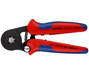 Tilbehør - KNIPEX Selvjusterende presstenger for endehylser, for side mating - 97 53 14