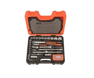 Verktøy - BAHCO socket set 1/4" and 1/2" 95 pcs 4-32mm - S95