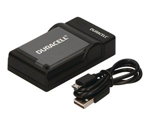 Kamerabatteri & Batterigrep - DURACELL Charger with USB Cable for DRC11L/NB-11L - DRC5910