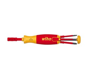 Håndverktøy - Wiha screwdriver with bit magazine liftup electric - 41235