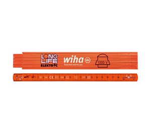 Verktøy - Wiha electrician's longlife® folding ruler 2m - 42068