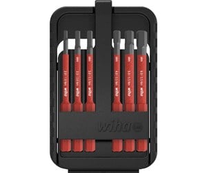 Håndverktøy - Wiha slimbit electric bit set - 43156