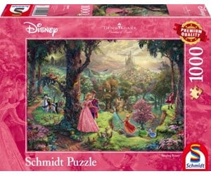 Puslespill - Schmidt Puzzle - Thomas Kinkade: Disney Sleeping Beauty (1000) - 59474