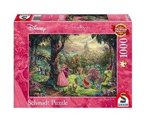 Puslespill - Schmidt Puzzle - Thomas Kinkade: Disney Sleeping Beauty (1 - 59474