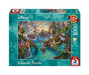 Puslespill - Schmidt Puzzle - Thomas Kinkade: Disney Peter Pan (1000 p - SCH9635