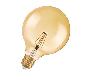 LED-lyspære - Osram LED-lyspære Vintage 1906 Globe 7W/825 (55W) Gold E27 - 4058075808997