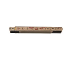 Verktøy - Hultafors Wooden folding ruler 2m 12 links - 100104