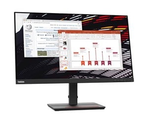 Skjerm - 24" Lenovo ThinkVision S24e-20 - 1920x1080 - VA - HDMI / VGA - 62AEKAT2EU