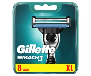 Barberingsutstyr - Gillette Mach3 Barberblader, 8 - 7702018462834