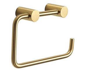 Baderomstilbehør - Pressalit Toilet paper holder brushed brass - Q70200