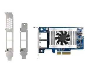 Nettverksadapter - QNAP QXG-10G2T-X710 Dual-port 10GBASE-T 10GbE network - QXG-10G2T-X710