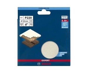 Slipemaskin - Bosch SLIBEBLAD EXC 125MM NET K220 5 STK - 2608900676