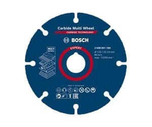 Verktøy - Bosch SKÃ†RESKIVE MULTIWHEEL 125MM HM - 2608901189