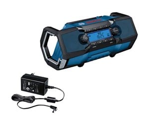 DAB, nettverks- og klokkeradio - Bosch GPB 18V-2 C Professional (SOLO) - FM - Stereo - 06014A3000