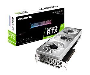 Grafikkort - GIGABYTE GeForce RTX 3070 VISION OC LHR - 8GB GDDR6 RAM - Grafikkort - GV-N3070VISION OC-8GD 2.0