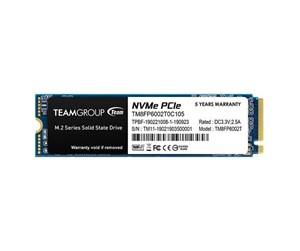 SSD - Team Group MP33 SSD - 2TB - M.2 2280 (80mm) PCIe 3.0 - TM8FP6002T0C101