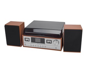 Mikro- og minisystemer - DENVER MRD-52 - Retro music system - LP - CD - FM - DAB - Bluetooth - Light Wood - MRD-52LIGHTWOOD