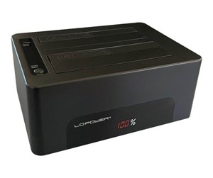 Harddisk - Tilbehør - LC Power LC-DOCK-U3-V HDD Docking mit Kopierfunkti - LC-DOCK-U3-V