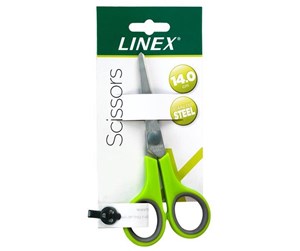 Skrivebordstilbehør - Linex CHILDRENs SCISSORS 140 MM LIME - 400100562