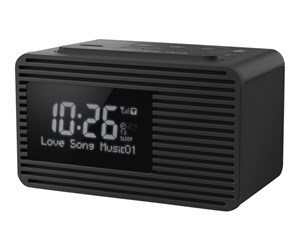 DAB, nettverks- og klokkeradio - Panasonic RC-D8EG-K - DAB/DAB+/FM - RC-D8EG-K