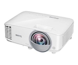 Prosjektor - BenQ Prosjektor MW809STH - DLP projector - short-throw - portable - 3D - 1280 x 800 - 3600 ANSI lumens - 9H.JMF77.13E