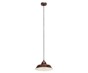 Lamper - EGLO AUCKLAND pendant antique copper - 49243