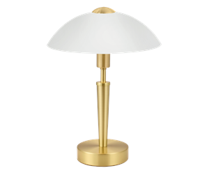 Lamper - EGLO SOLO 1 table lamp white/brass - 87254