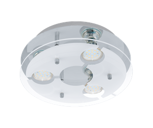 Lamper - EGLO CABI ceiling lamp chrome - 75212