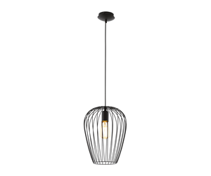 Lamper - EGLO NEWTOWN pendant light Ø275 mm black - 49472