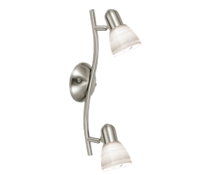 Lamper - EGLO DAKAR 1 spot  satin nickel - 88473