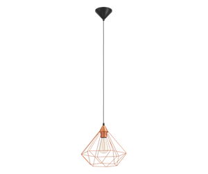 Lamper - EGLO TARBES pendant copper - 94194