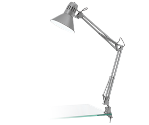 Lamper - EGLO FIRMO desk lamp with clamp silver - 90874