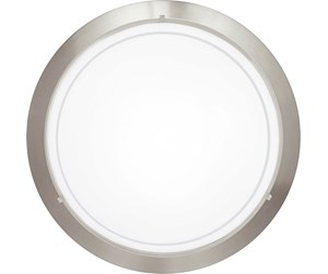 Lamper - EGLO PLANET 1 wall / ceiling light white clear - 83162