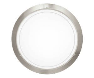 Lamper - EGLO PLANET 1 plafond white/clear/satin nickel - 83162