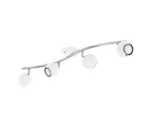 Lamper - EGLO BIMEDA spot rail 4L white/chrome - 31004