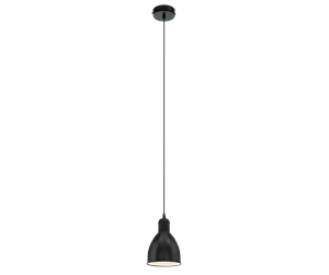 Lamper - EGLO PRIDDY pendant light  black white - 49464