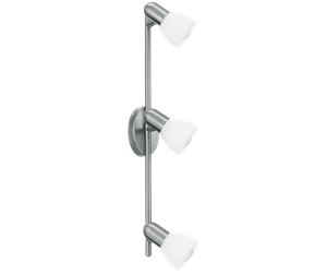 Lamper - EGLO PALMA 3-spot brushed steel - 26933