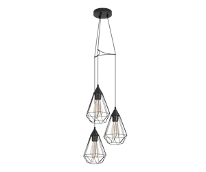 Lamper - EGLO TARBES pendant light black - 94191