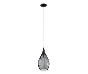 Lamper - EGLO RAZONI pendant black - 92252