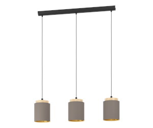 Lamper - EGLO ALBARIZA long table pendant cappuccino/gold - 99446