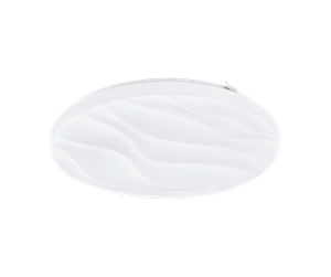 Lamper - EGLO BENARIBA wall/ceiling lamp Ø330 mm white - 99343