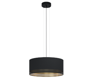 Lamper - EGLO ESTEPERRA pendant black/gold - 99274