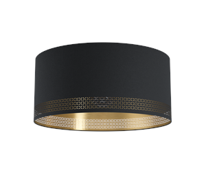 Lamper - EGLO ESTEPERRA ceiling lamp black/gold - 99272