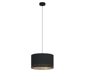 Lamper - EGLO ESTEPERRA pendant light  black - 99273