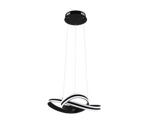 Lamper - EGLO CORREDERA pendant black - 99249