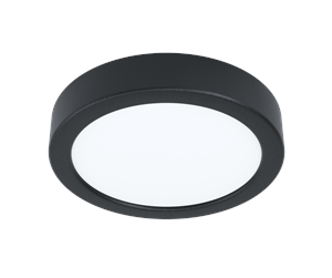 Lamper - EGLO FUEVA 5 surface-mounted light  black - 99233