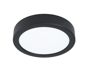 Lamper - EGLO FUEVA 5 ceiling lamp Ø160 mm 3000K black - 99222