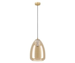 Lamper - EGLO ALOBRASE pendant light amber - 98647