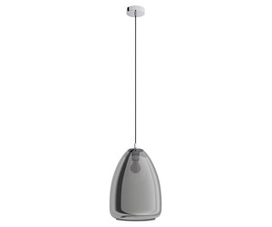 Lamper - EGLO ALOBRASE pendant light black-transparent - 98614